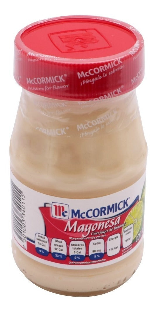 MAYONESA Mc CORMICK 105 GR (B) LIMON N-09