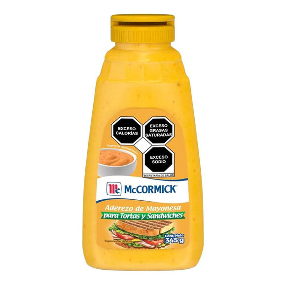 MAYONESA MC CORMICK 305 GR (B) TORTA SANDWICH