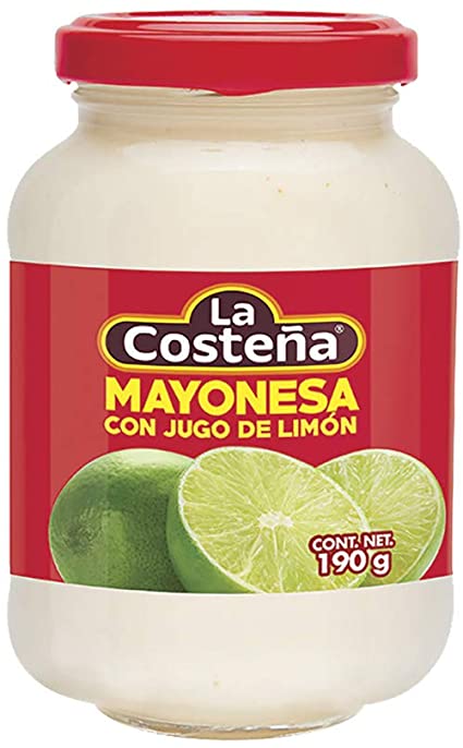 MAYONESA OVALADO COSTEÑA 190 GR (B) LIMON N-08