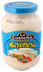 MAYONESA OVALADO COSTEÑA 420 GR (B) LIGHT  N-08