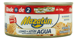 MAZATUN 285 GR (B) AGUA