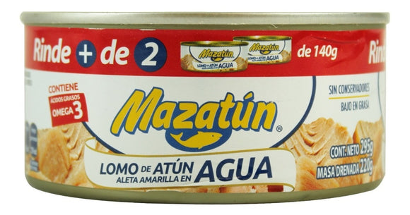 MAZATUN 285 GR (B) AGUA