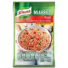 MI ARROZ KNORR 17 GR (E) ROJO F-6