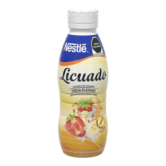 LICUADO DE YOGHURT NESTLE 500 GR (A) FRESA PLATANO