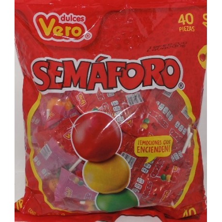 PALETA SEMAFORO 40 PZ (C) E-14