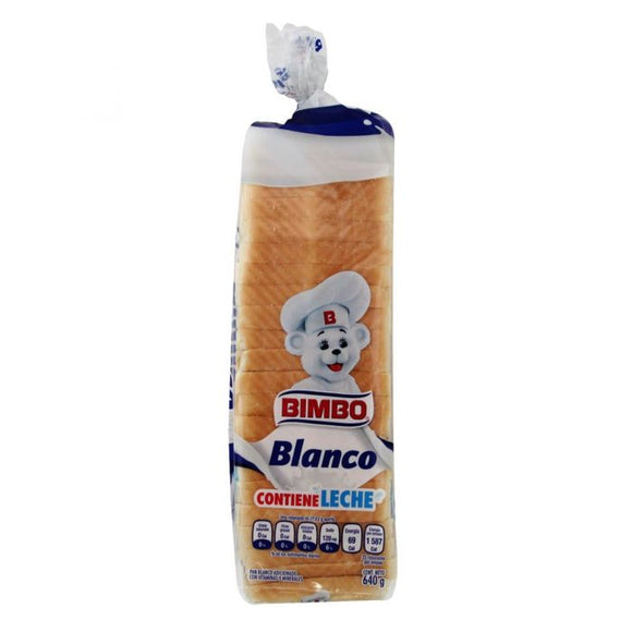 PAN BIMBO 640 GR (A) BLANCO