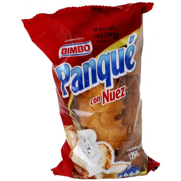 PANQUE BIMBO 255 GR (A) NUEZ