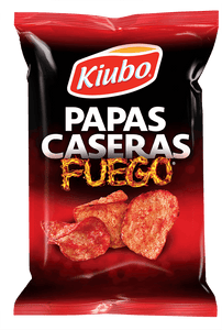 PAPAS KIUBO CASERAS FUEGO 28 GR (E)