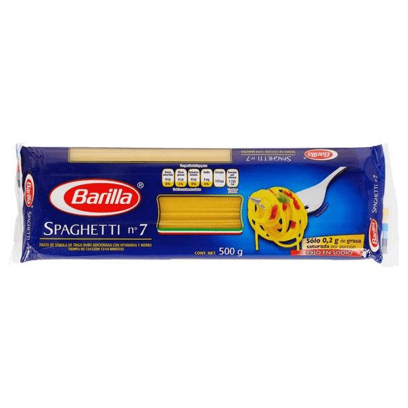 PASTA BARILLA 500 GR (D) SPAGHETTI 7