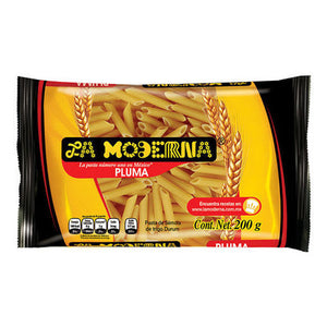 PASTA MODERNA CON FIBRA 200 GR (A)  PLUMA