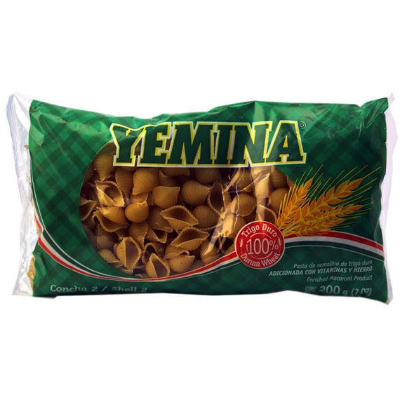 PASTA YEMINA 220 GR C-10 CONCHA 1