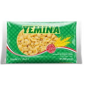 PASTA YEMINA 200 GR C-13 CONCHA 2