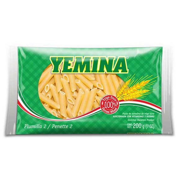 PASTA YEMINA 200 GR C-7 PLUMILLA 2