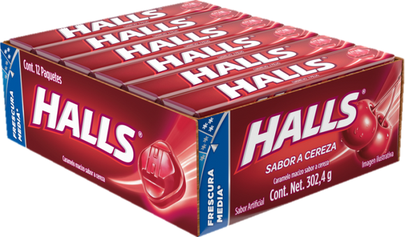 PASTILLA HALLS CEREZA (F)