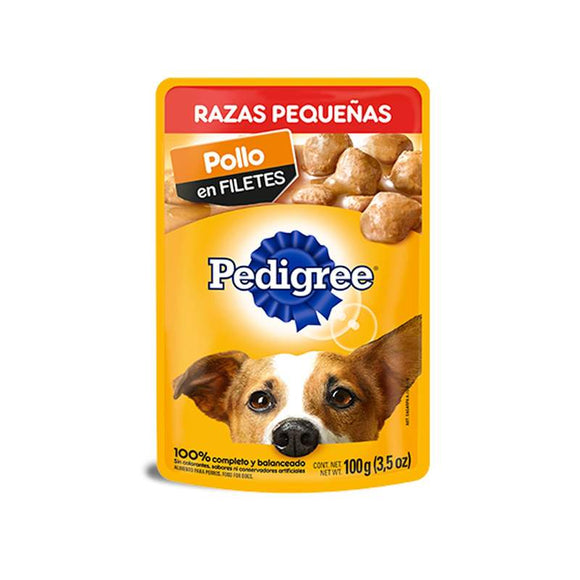 PEDIGREE 100 GR (A) RAZAS PEQUEÑAS POLLO