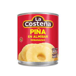 PIÑA REBANADA COSTEÑA 800 GR (B)  N-07