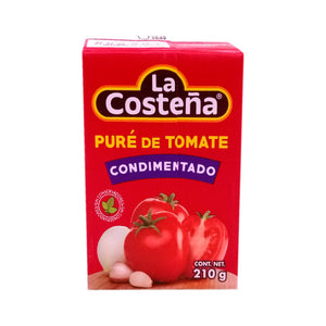 PURE DE TOMATE COSTEÑA 210 GR (E) N-06 CONDIMENTADO