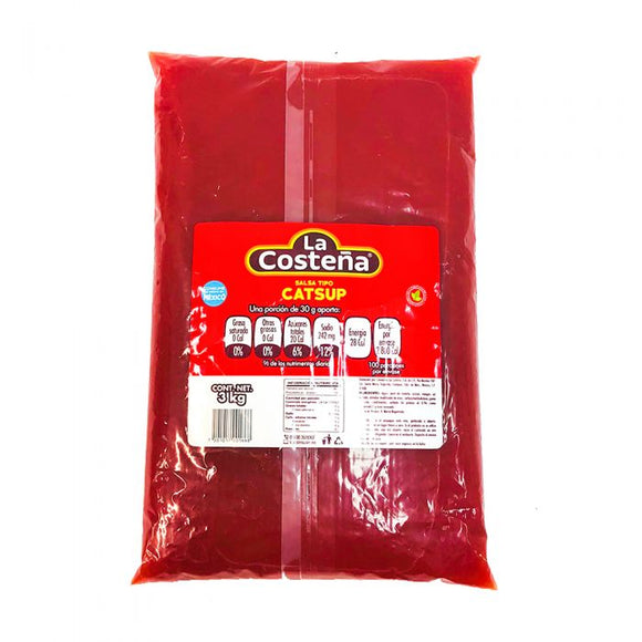 PURE DE TOMATE COSTEÑA 3 KG (B) BOLSA