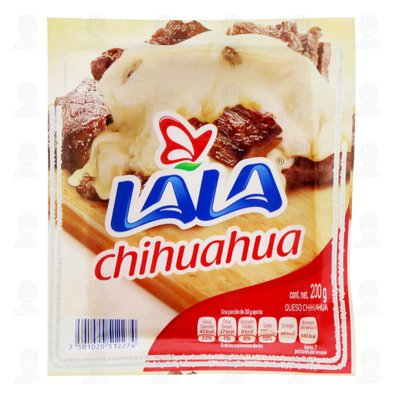 QUESO CHIHUAHUA LALA 200 GR (D)