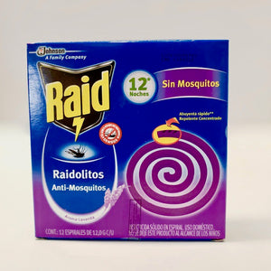 RAIDOLITOS CON 10 ESPIRALES (B) LAVANDA