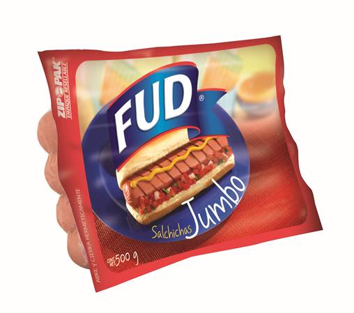 SALCHICHA JUMBO FUD 500 GR (A)