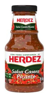 SALSA CASERA HERDEZ PICANTE 240 GR (B)