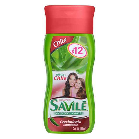 SAVILE SHAMPOO 180 ML (B) 2 EN 1 CRECIMIENTO