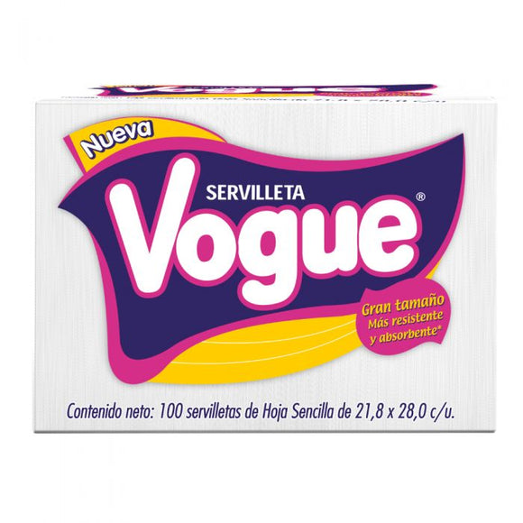 SERVILLETA VOGUE 100 PZ (A)