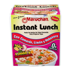 SOPA MARUCHAN 64 GR A-11 CAMARON LIMON Y HABANERO