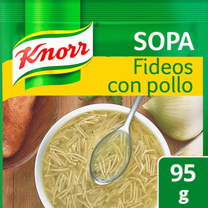 SOPAS KNORR 95GR (A) F-9 FIDEO CON POLLO