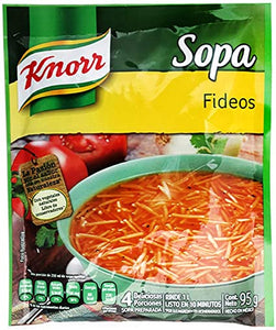 SOPAS KNORR 95GR (A) F-9 FIDEOS