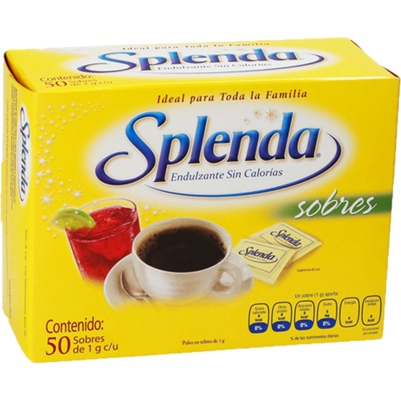 SPLENDA 50 SOBRES (A) F-21