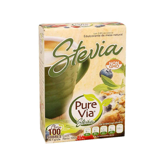 STEVIA 100 SOBRES (B) VERDE