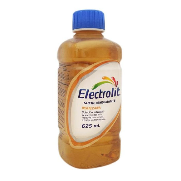 SUERO ELECTROLIT 625 ML (B) MANZANA