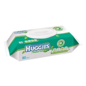 TOALLITAS HUGGIES 80 PZ (A) G-20 NATURAL CARE SIN AROMA