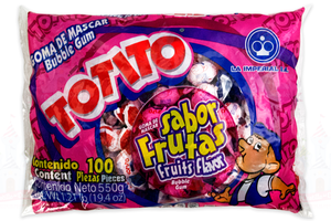 TOTITO FRUTAS C/100 PZ (C)