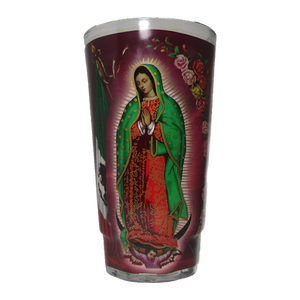 VELADORA MICHELADA (B) VIRGEN GUADALUPE