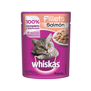 WHISKAS 85 GR (A) SALMON F-10