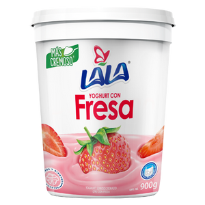 YOGHURT LALA CLASICO 900 GR (A) FRESA