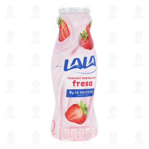 YOGHURT PARA BEBER LALA 220 GRS (D) FRESA